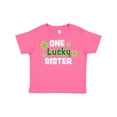 thumbnail image 1 of Inktastic One Lucky Sister with Shamrocks Girls Toddler T-Shirt, 1 of 5