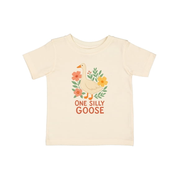 Inktastic One Silly Goose Cute Animal Design Boys or Girls Baby T-Shirt