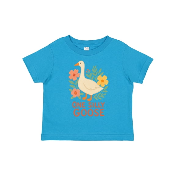 Inktastic One Silly Goose Cute Animal Design Boys or Girls Toddler T-Shirt