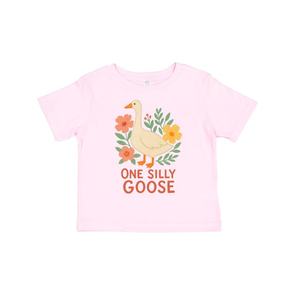 Inktastic One Silly Goose Cute Animal Design Boys or Girls Toddler T-Shirt