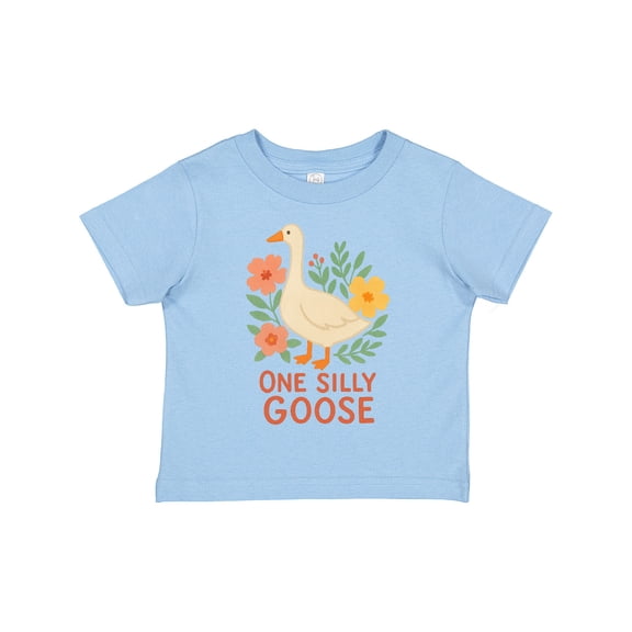 Inktastic One Silly Goose Cute Animal Design Boys or Girls Toddler T-Shirt
