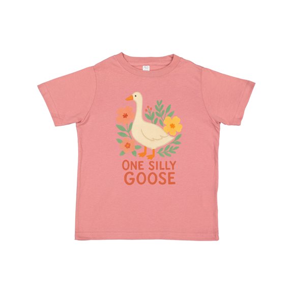 Inktastic One Silly Goose Cute Animal Design Boys or Girls Toddler T-Shirt
