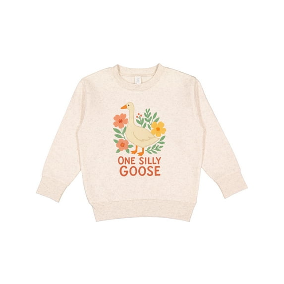 Inktastic One Silly Goose Cute Animal Design Toddler Sweatshirt