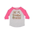 thumbnail image 1 of Inktastic One Thankful Brother Thanksgiving Design with Pumpkin Boys Toddler T-Shirt, 1 of 5
