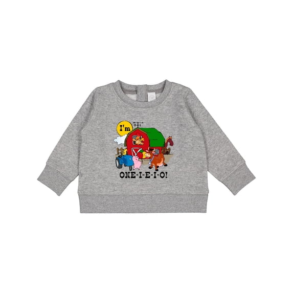 Inktastic One-i-e-i-o Baby Sweatshirt