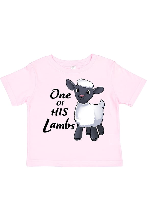 One of His Lambs Easter Sheep Boys or Girls Toddler T-Shirt