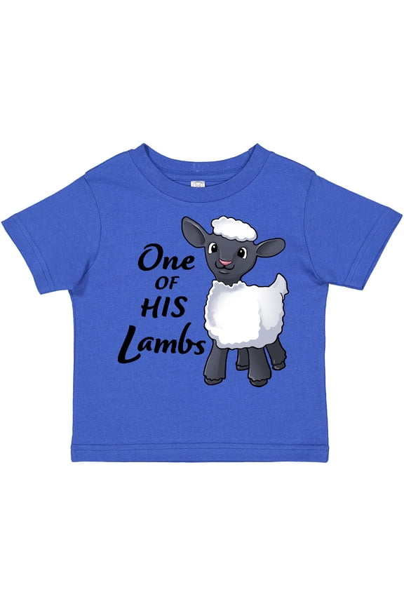 One of His Lambs Easter Sheep Boys or Girls Toddler T-Shirt