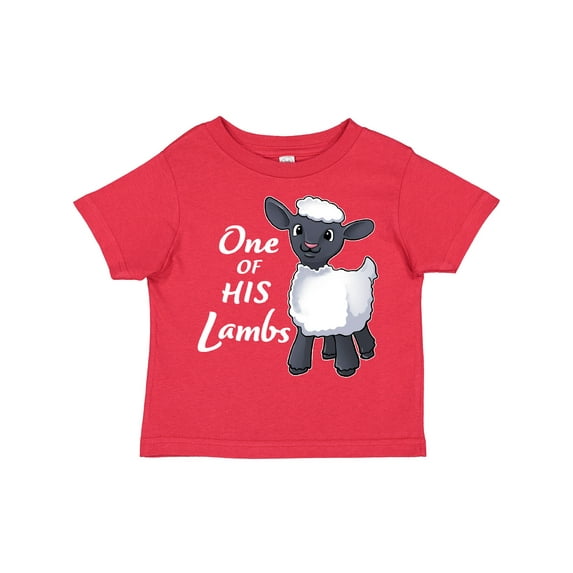 Inktastic One of His Lambs- Easter Sheep Boys or Girls Toddler T-Shirt