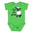 thumbnail image 1 of Inktastic One of His Lambs- Easter sheep Boys or Girls Baby Bodysuit, 1 of 5