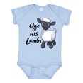 thumbnail image 1 of Inktastic One of His Lambs- Easter sheep Boys or Girls Baby Bodysuit, 1 of 5