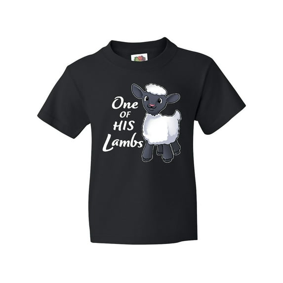 Inktastic One of His Lambs- Easter sheep Youth T-Shirt