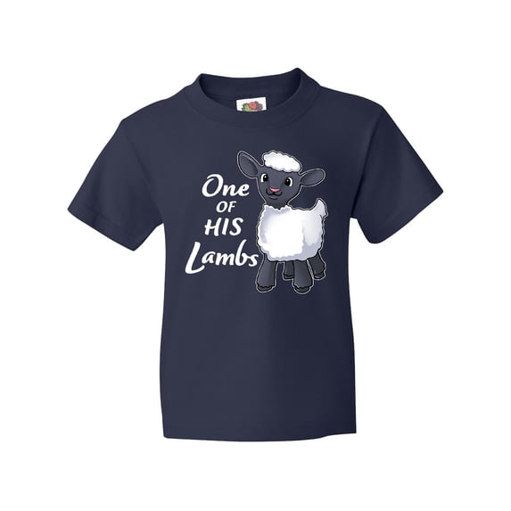 Inktastic One of His Lambs- Easter sheep Youth T-Shirt