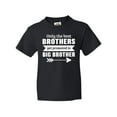 thumbnail image 1 of Inktastic Only the Best Brothers Get Promoted to Big Brother Youth T-Shirt, 1 of 5