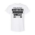 thumbnail image 1 of Inktastic Only the Best Brothers Get Promoted to Uncle T-Shirt, 1 of 5