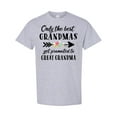 thumbnail image 1 of Inktastic Only the Best Grandmas Get Promoted to Great Grandma T-Shirt, 1 of 5