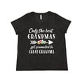 thumbnail image 1 of Inktastic Only the Best Grandmas Get Promoted to Great Grandma Women's Plus Size T-Shirt, 1 of 5