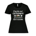 thumbnail image 1 of Inktastic Only the Best Grandmas Get Promoted to Great Grandma Women's Plus Size T-Shirt, 1 of 5