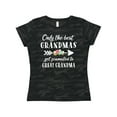 thumbnail image 1 of Inktastic Only the Best Grandmas Get Promoted to Great Grandma Women's T-Shirt, 1 of 5