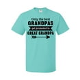 thumbnail image 1 of Inktastic Only the Best Grandpas Get Promoted to Great Grandpa T-Shirt, 1 of 5