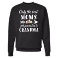 thumbnail image 1 of Inktastic Only the Best Moms Get Promoted to Grandma Adult Sweatshirt, 1 of 4