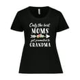 thumbnail image 1 of Inktastic Only the Best Moms Get Promoted to Grandma Women's Plus Size T-Shirt, 1 of 5