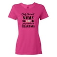 thumbnail image 1 of Inktastic Only the Best Moms Get Promoted to Grandma Women's T-Shirt, 1 of 5