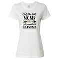 thumbnail image 1 of Inktastic Only the Best Moms Get Promoted to Grandma Women's T-Shirt, 1 of 5
