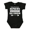 thumbnail image 1 of Inktastic Only the Best Nephews Get Promoted to Big Cousin Boys or Girls Baby Bodysuit, 1 of 5