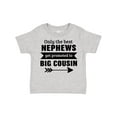 thumbnail image 1 of Inktastic Only the Best Nephews Get Promoted to Big Cousin Boys or Girls Toddler T-Shirt, 1 of 5