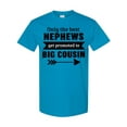 thumbnail image 1 of Inktastic Only the Best Nephews Get Promoted to Big Cousin T-Shirt, 1 of 5