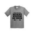 thumbnail image 1 of Inktastic Only the Best Nephews Get Promoted to Big Cousin Youth T-Shirt, 1 of 5