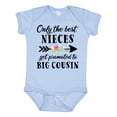 thumbnail image 1 of Inktastic Only the Best Nieces Get Promoted to Big Cousin Boys or Girls Baby Bodysuit, 1 of 5