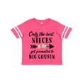 thumbnail image 1 of Inktastic Only the Best Nieces Get Promoted to Big Cousin Boys or Girls Toddler T-Shirt, 1 of 5