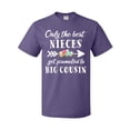 thumbnail image 1 of Inktastic Only the Best Nieces Get Promoted to Big Cousin T-Shirt, 1 of 5