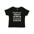 thumbnail image 1 of Inktastic Only the Best Nieces Get Promoted to Cousin Boys or Girls Baby T-Shirt, 1 of 5