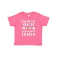 thumbnail image 1 of Inktastic Only the Best Nieces Get Promoted to Cousin Boys or Girls Baby T-Shirt, 1 of 5
