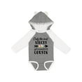 thumbnail image 1 of Inktastic Only the Best Nieces Get Promoted to Cousin Boys or Girls Long Sleeve Baby Bodysuit, 1 of 5