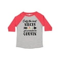 thumbnail image 1 of Inktastic Only the Best Nieces Get Promoted to Cousin Boys or Girls Toddler T-Shirt, 1 of 5
