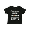 thumbnail image 1 of Inktastic Only the Best Nieces Get Promoted to Cousin Boys or Girls Toddler T-Shirt, 1 of 5