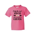 thumbnail image 1 of Inktastic Only the Best Nieces Get Promoted to Cousin Youth T-Shirt, 1 of 5