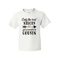 thumbnail image 1 of Inktastic Only the Best Nieces Get Promoted to Cousin Youth T-Shirt, 1 of 5