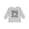 thumbnail image 1 of Inktastic Only the Best Sisters Get Promoted to Big Sister Boys or Girls Long Sleeve Toddler T-Shirt, 1 of 5
