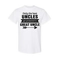thumbnail image 1 of Inktastic Only the Best Uncles Get Promoted to Great Uncle T-Shirt, 1 of 5