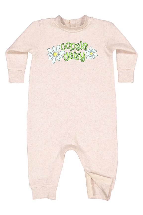 Oopsie Daisy Baby Fleece Romper