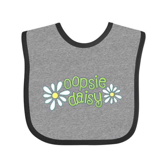 Inktastic Oopsie Daisy Boys or Girls Baby Bib