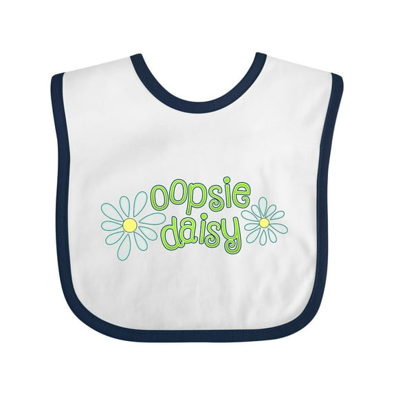 Inktastic Oopsie Daisy Boys or Girls Baby Bib