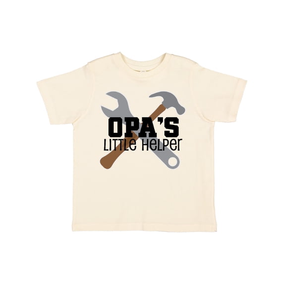 Inktastic Opa Little Helper Grandkid Boys Toddler T-Shirt