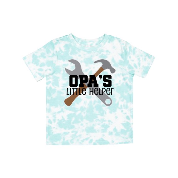 Inktastic Opa Little Helper Grandkid Boys Toddler T-Shirt