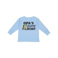thumbnail image 1 of Inktastic Opa's Fishing Buddy Boys Long Sleeve Toddler T-Shirt, 1 of 5