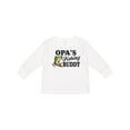 thumbnail image 1 of Inktastic Opa's Fishing Buddy Boys Long Sleeve Toddler T-Shirt, 1 of 5